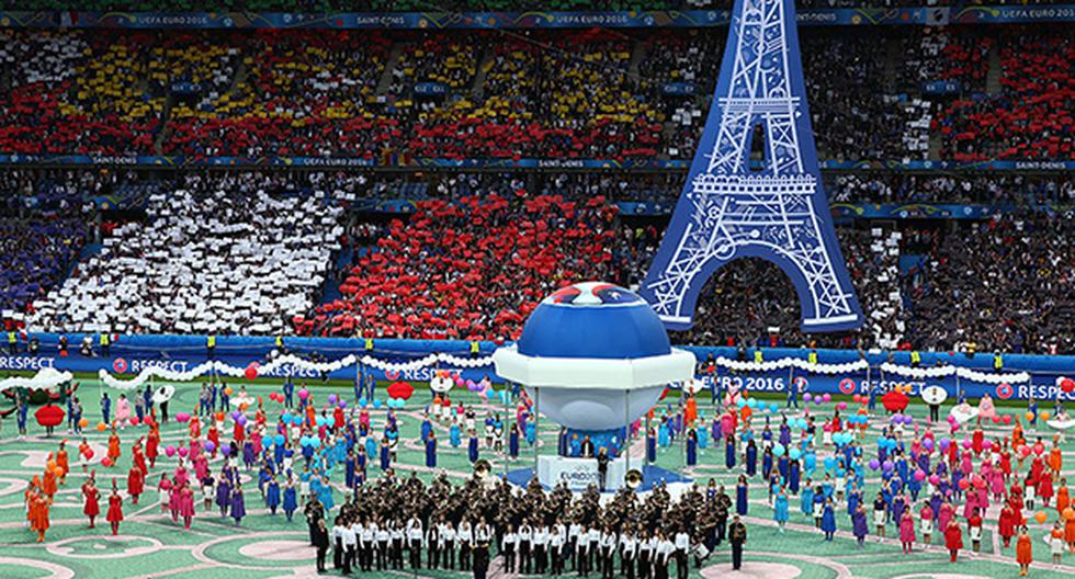 Un show de primer nivel se presentó en la apertura de la Eurocopa. (Foto: Getty Images)
