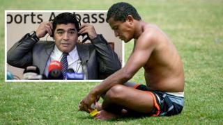 ‘Kukín’ Flores, el futbolista peruano que se atrevió a colgarle el teléfono a Maradona