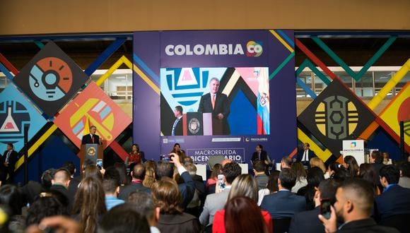 Presidente de Colombia, Iván Duque, inauguró el evento internacional de exportaciones, "La Macrorrueda Bicentenario"