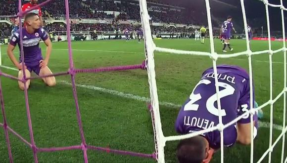 Lorenzo Venuti marcó gol en contra y en favor de la Juventus vs. Fiorentina. (Foto: Captura de pantalla Twitter)