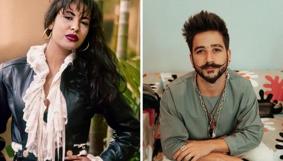 Camilo interpretó la famosa canción de Selena Quintanilla, "Como la flor". (Foto: Instagram / @camilo / @selena_quintanilla).