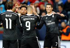 Real Madrid venció 2-1 al Málaga y se afianza en cima de liga española 