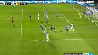 ¡Pero qué golazo! Di María se lució con definición para el 1-0 sobre Uruguay | VIDEO