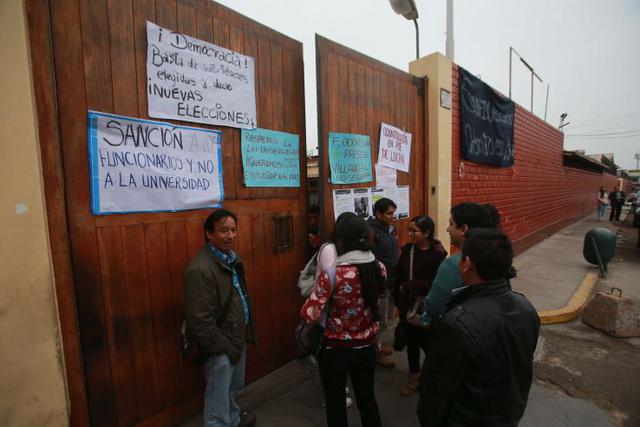 UNFV: estudiantes toman facultades en rechazo a sus autoridades - 7