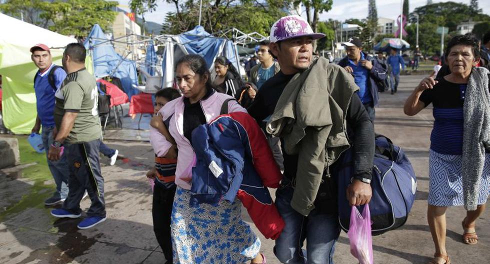 Los salvadoreños pretenden llegar hasta el departamento sureño de Escuintla, Guatemala, y luego seguir la caminata hasta la frontera con México. (Foto: EFE)