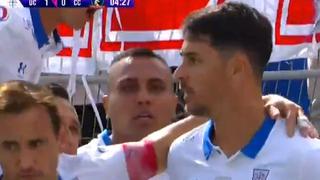 Fernando Zampedri marcó el 1-0 de Universidad Católica sobre Colo Colo | VIDEO