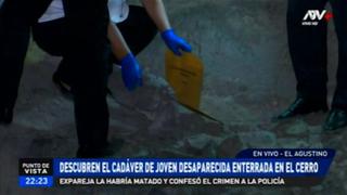 Hallan cadáver de una mujer enterrada en cerro de El Agustino