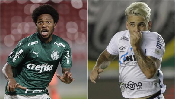 Palmeiras y Santos definen al campeón de la Copa Libertadores este sábado en la final | Fotos: Agencias