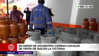 La Victoria: vendedores clandestinos de gas intentaron evitar el cierre de sus locales