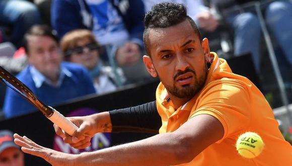 Kyrgios, tenista australiano. (Foto: Reuters)