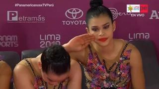 Peruanas lamentan errores cometidos en gimnasia rítmica