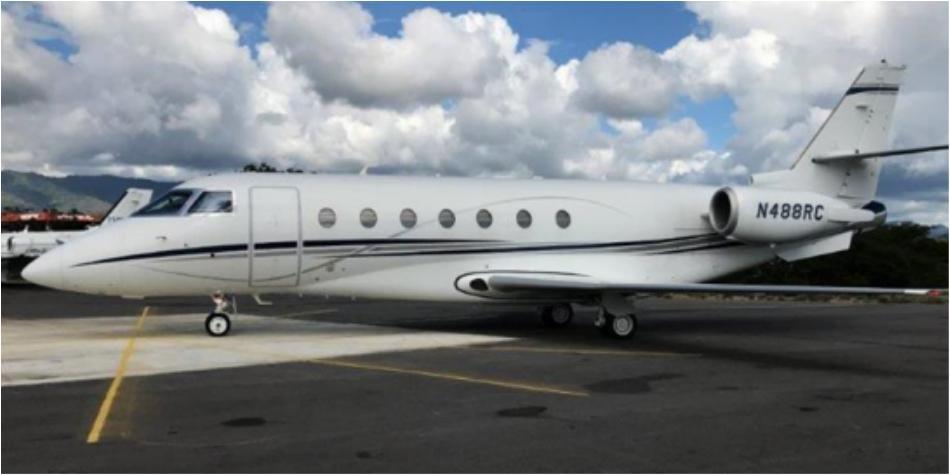El avión de Diosdado Cabello, de matrícula N488RC, fue comprado en el 2008 por una empresa de Rafael Sarria.