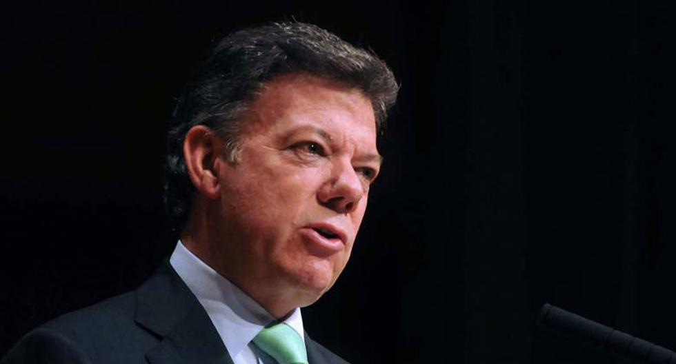 Juan Manuel Santos, presidente de Colombia, se pronunció sobre la situación de las FARC. (Foto: EFE)