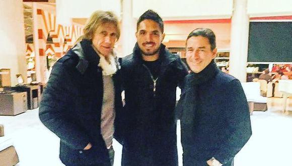 Selección: Ricardo Gareca se reunió con Juan Vargas en España