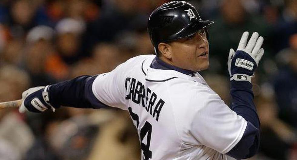 Miguel Cabrera tiene un nuevo récord. (Foto: MLB)