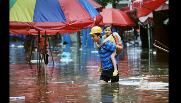 China reporta más de 375.000 afectados por lluvias torrenciales