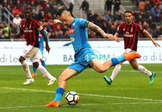 Milan vs Napoli: resultado, resumen y mejores jugadas por la Serie A