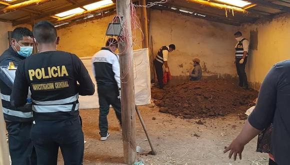Cusco: Mujer desaparecida es hallada muerta y enterrada dentro de un galpón (Foto: Juan Sequeiros)