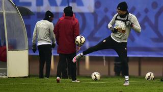 Selección peruana soportó baja temperatura en primera práctica