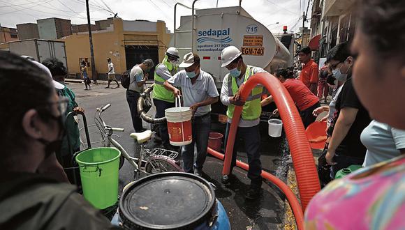 Sedapal instalará GPS a cisternas para monitorear reparto gratuito de agua en zonas de Lima y Callao. (GEC)