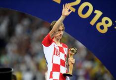 Luka Modric: "Me hubiera gustado más ganar este Mundial"
