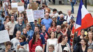 Nuevas manifestaciones en Francia contra el pasaporte sanitario