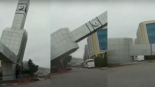 Turquía: fuertes vientos provocan desplome de la torre de reloj en Estambul [VIDEO]