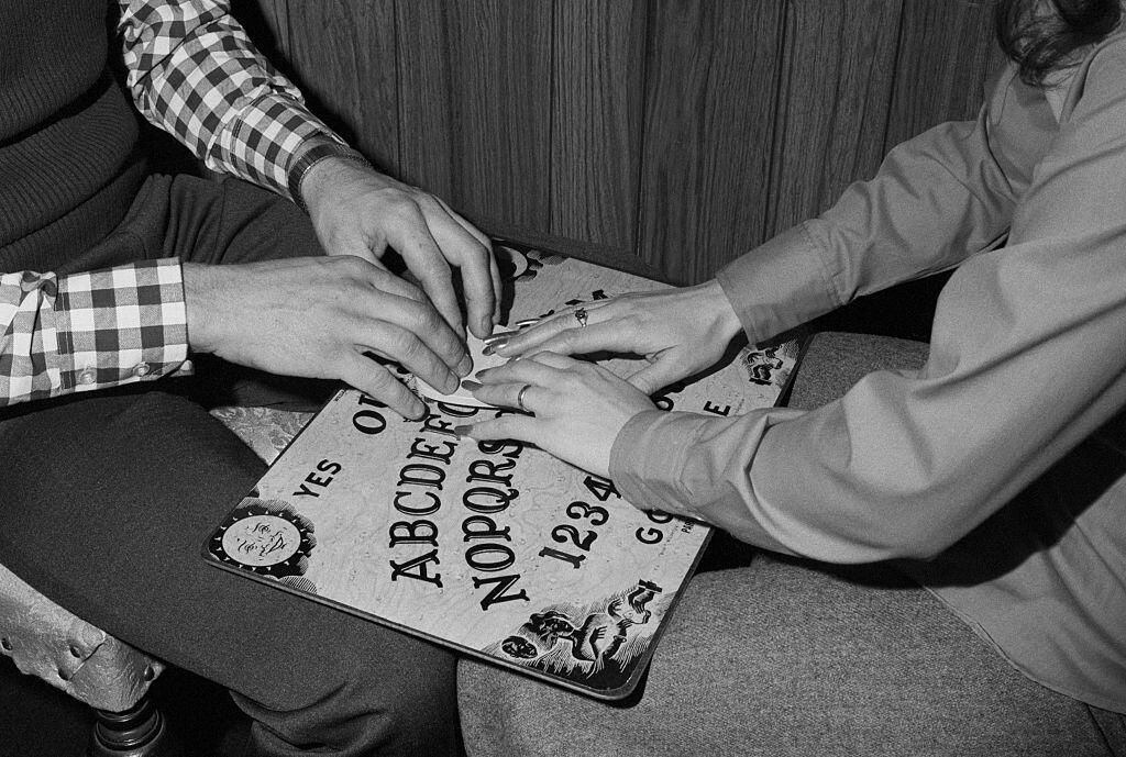 Another element that Blatty adapted was the use of the Ouija board as a trigger for possession.  (GET IMAGES).