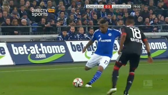 Schalke: Jefferson Farfán volvió a Bundesliga tras larga lesión