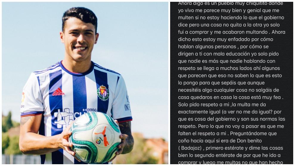 Pedro Porro y su publicación en Twitter.