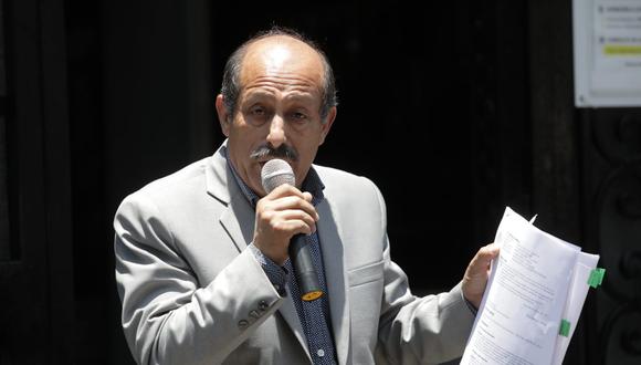 Héctor Valer, tercer jefe del Gabinete Ministerial del gobierno de Pedro Castillo, también es investigado por la fiscalía y registra deudas en la Sunat. (Foto: GEC)