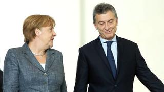 Merkel respalda las "dolorosas" medidas aplicadas por Macri