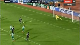 No es infalible: Cristiano Ronaldo falló penal ante Ludogorets