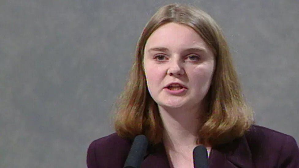 Liz Truss, here as a teenager, has described her family as 