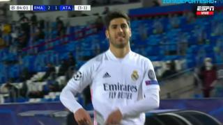 Fin de la historia: Marco Asensio pone el 3-1 para el Real Madrid [VIDEO]