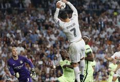 Real Madrid vs Manchester City: Cristiano Ronaldo quiso anotar con la mano