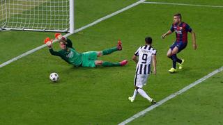 Juventus: Álvaro Morata y el gol del empate ante Barcelona