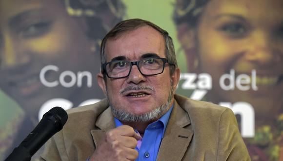 El partido FARC retiró la candidatura presidencial de 'Timochenko' la semana pasada por lo que calificó como falta de garantías, sumado a la incapacidad médica del dirigente de 59 años. (AFP)