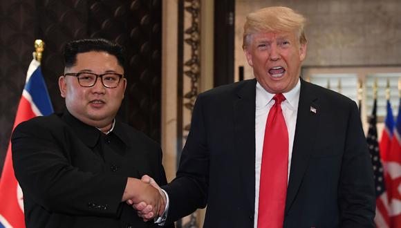 Donald Trump y Kim Jong-un entre los candidatos al Nobel de la Paz. (AFP).