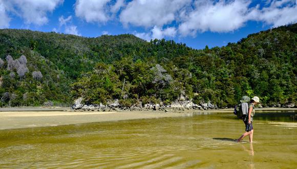 Abel Tasman es uno de los 14 parques nacionales de Nueva Zelanda. (Foto: Getty Images)