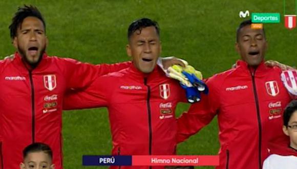 Perú vs. Paraguay: así retumbó el Red Bull Arena con el himno bicolor | Foto: Captura