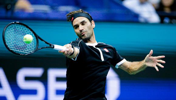Roger Federer remontó un set para vencer a Sumit Nagal y avanzar a la segunda ronda del US Open | Foto: Agencias
