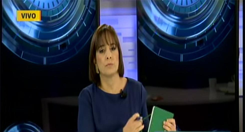 Patricia del Río se peleó otra vez en vivo, esta vez con Aníbal Quiroga. (Foto: RPP TV)