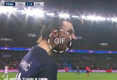GIF: Zlatan Ibrahimovic y su gol en un Gif viral de la Champions League