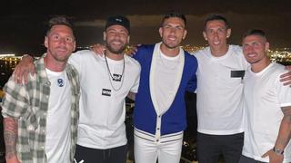Lionel Messi se refirió a la foto con futbolistas del PSG en Ibiza: “Fue todo una casualidad”