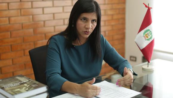 Silvana Carrión consideró que se debe fortalecer el trabajo coordinado entre los equipos que investigan casos de corrupción transnacional (Foto: Anthony Niño de Guzmán / GEC)