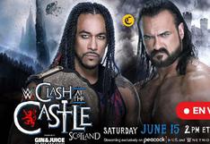 WWE Clash at the Castle 2024 hoy EN VIVO: cartelera, dónde ver online y horario