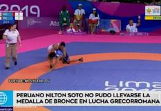 Nilton Soto no logró llevarse el bronce ante mexicano