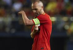 ¿Andrés Iniesta no seguirá en la selección de España tras el Mundial Rusia 2018?