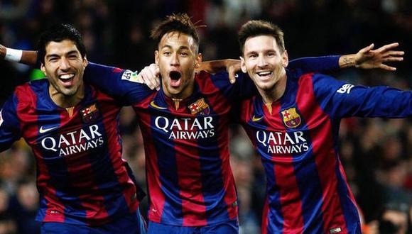 Neymar se manifestó a través de Instagram, en dónde comentó la fotografía de sus amigos Lionel Messi y Luis Suárez (Foto: AFP)